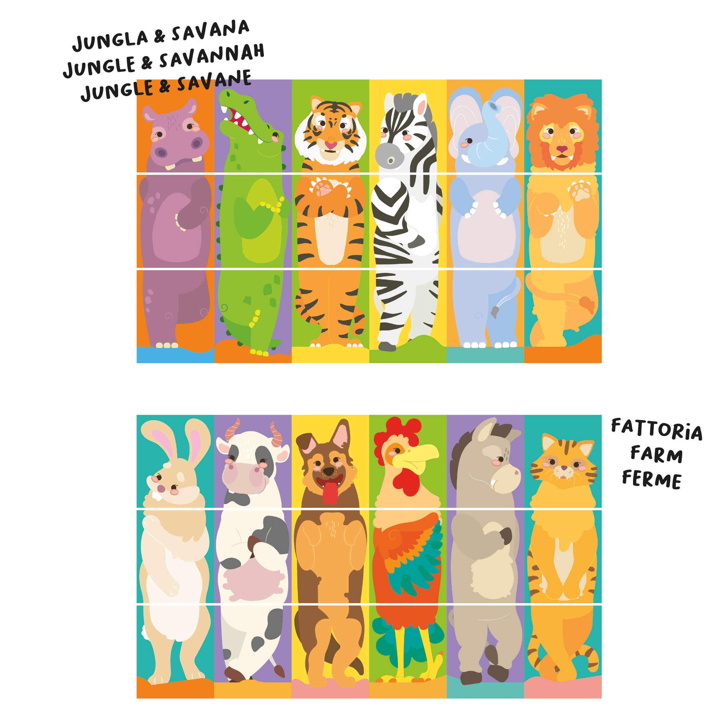 Tubò Mix & Match ANIMAL
